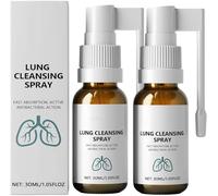 Herbal Lung Cleansing Spray, Natural Respiratory Support with Eucalyptus, Peppermint, Licorice Root & Calendula, Refreshing Herbal Mist for Throat & Sinus Relief (2)