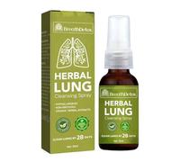 Herbal Lung Cleansing Spray, Respinature Herbal Lung Cleanse Mist, Natural Herbal Lung Essence, Spray Cleansing Lung, Powerful Lung Support, Clears Lungs of Waste and Mucus, Promotes Lung Health