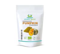 Herbal Magic Organic Pumpkin Powder - Multipurpose Food Ingredient for Soups, Sauces & Gravies | Natural Color & Flavor | Suitable for Humans & Pets -100g