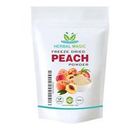 Herbal Magic's Freeze Dried Peach Powder-Rich & Vibrant Smoothies, Shakes, Juices, Baking, Cuisines - irresistibly Delicious - for an Active Lifestyle -100g