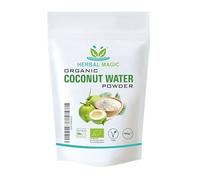 Herbal Magic's Organic Coconut Water Powder - Sparkle your Smoothies, Shakes, Soups, Baking, Curries - Irresistibly nutritive & delicious - Ideal for Athletes, Trainers, gym goers -100gms