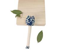Herbal Massage Hammer, Handmade Tie-Dye Wellness Stick, Traditional Acupressure Tool for Back, Shoulder, Stress Relief, Folk Craft Therapy Hammer for Relaxation and Health Care (A)