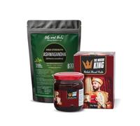 Herbal Mixed Paste 240 gr Turkish Honey Macunu King Paste+ Free 30 Ashwagandha Capsules for Mind Relaxation