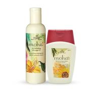 Herbal Moisturizing Lotion - 100 ML & Rejuvenating Massage Oil - 100 Ml Combo | Ayurvedic Body Care with Aloe Vera, Coconut, Almond, Sunflower, Olive, Jojoba & Evening Primrose Oil