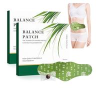 Herbal Patch Pad Balance - Mugwort Herbal Navel Patches for Menstrual Cramp Relief, Supporting Reduced Bloating Appearance, Promotes Abdominal Comfort Non-Irritating Design 1 Boxes 5 Piece (2 Box)