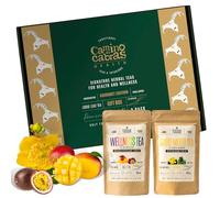 Herbal Tea Gift Set CAMINO DE CABRAS® - Wellness & Mood Boost Loose Leaf Teas | Premium Relaxing Infusions - 2 x 100g