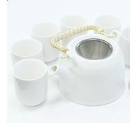 Herbal Teapot Set - Classic White KDMD White One Size