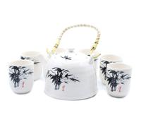 Herbal Teapot Set - White Stone Oriental