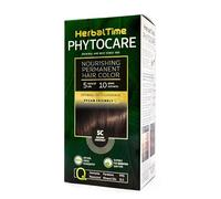 Herbal Time Phytocare Permanent Hair Dye Color Golden Chestnut 5C | Professional Natural Hair Dye Kit | Nourish and Protect Your Hair | Ammonia, PPD and SLS Free | 124.5 ml