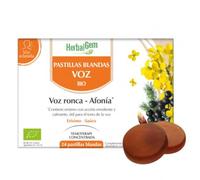 HERBALGEM - Pickups of the Singers- Brightness of the Voice - For the Vocal Strings - Enriched with Yolks - Traditional Recipe - Certified Organic - 24 tablets
