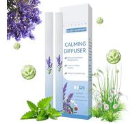Herbals Diffuser Pen, 2 Pack Herbals Lung Cleanse Purifier, Natural Mullein Leaf Aromatherapy Inhaler, Portable Atomizing Air Freshener, Breath Relief Fragrance,Fatigue Relief Diffuser for Travel Work