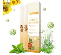 Herbals Diffuser Pen, 2 Pack Herbals Lung Cleanse Purifier, Natural Mullein Leaf Aromatherapy Inhaler, Portable Atomizing Air Freshener, Breath Relief Fragrance,Fatigue Relief Diffuser for Travel Work