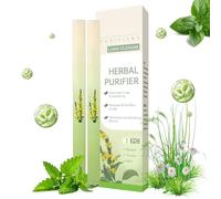 Herbals Diffuser Pen, 2 Pack Herbals Lung Cleanse Purifier, Natural Mullein Leaf Aromatherapy Inhaler, Portable Atomizing Air Freshener, Breath Relief Fragrance,Fatigue Relief Diffuser for Travel Work
