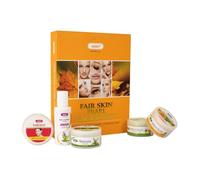 Herbals Fair Skin Pearl Gift Set | For Fair, Hydrated, Soft & Glowing Skin | Kit Includes Deep Cleansing Milk, Apricot Scrub, Aloevera Skin Gel, Glamour Cream & Apple Pack | (4*50 gm