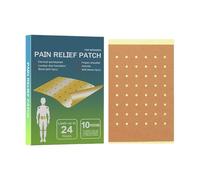 Herbals Knee Relief, Heating Patch Plaster, 2.76x3.94 Inches Muscle Patch with 24 Hour Warming Support, Natural Painn Therapys Pads, Body Care with Breathable Design, Joint Comfort for Daily Use