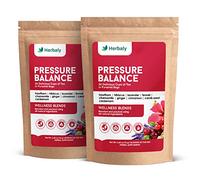 Herbaly Heart Functional Tea - 9 Superherbs - Natural, Organic, Non-GMO, Caffeine-Free, Sugar Free - 2 Pack, 60 Pyramid Tea Bags