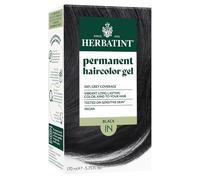 Herbatint Permanent Herbal Hair Color Gel, 1N Black, 4.56 Ounce