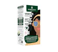 Herbatint Vegetal Color - 100% Natural & Organic Herbal Hair Dye, Moon Light Power - Black, 100g