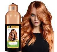 HERBBY Coverage&Color Transform Hair Dye Shampoo for Grey Hair with 9 Herbal Extracts, Long Life (6-8 Weeks), Shiny, Uniform Colour, Instant Hair Colour