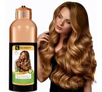 HERBBY Hair Dye Shampoo for Grey Hair, Coverage and Colour Change with 9 Herbal Extracts, Long Life (6-8 Weeks), Shiny, Uniform Colour, Instant Hair Colour
