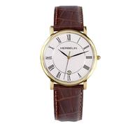 Michel Herbelin Men39s Analogue Quartz Watch with Cowhide Strap 12248/P08MA