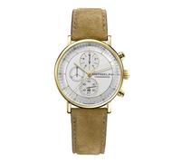 Herbelin 35647P12SU Inspiration Chronograph Tan Leather Strap Watch - W03128