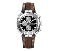 Herbelin 35664AP24BR Heritage Chronograph Brown Leather Strap Watch - W03130