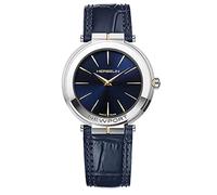 Herbelin Men's Newport Slim -19522/T15BL - RT Leather Dial Midnight Blue Watch - 40 mm