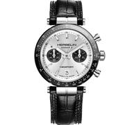 Herbelin Newport Heritage Chronograph Bi-Compax Panda Watch MHB-101