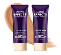 HERBENJOY 2pcs Body Concealer Foundation,Full Coverage Tattoo Cover Up Makeup Colour Corrector,Leg Makeup To Cover Veins Complexion Perfector Even Tone,Concealer For Tattoo Hidden & Scars Dark Spots