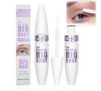 HERBENJOY Mascara Primer, White Lash Primer Boost Volume, Prepares Lashes for Colored Mascara, Waterproof, Lightweight, Flake-Free, Women's Gift (B)