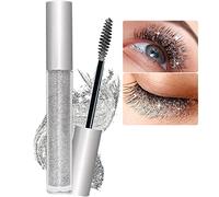 HERBENJOY Waterproof Mascara, Lashes Top Coat Glitter Mascara Sparkling Diamond Eyelash For Sensitive Eyes, Zero Clumps Longlasting Smudgeproof Eye Make-Up Girls Gift