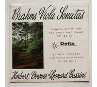 Herbert Downes, Leonard Cassini - Brahms: Viola Sonatas