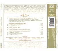 HERBERT HOWELLS: RHAPSODIE QUINTET; VIOLIN SONATA NO. 3; CLARINET SONATA; HARP P