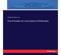 Herbert Spencer First Principles of a new System of Philosophy Paperback Book in Orange Herbert Spencer Orange