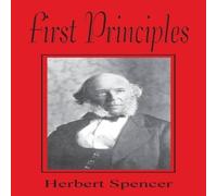 Herbert Spencer First Principles Paperback Book Herbert Spencer Multicolor