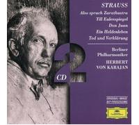 HERBERT V KARAJAN - ALSO SPRACH ZARATHUSTRA/TILL EULENSPIEGEL/DON JUAN 2 CD NEW