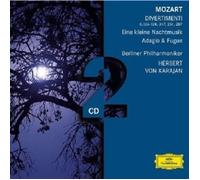 HERBERT VON/BP KARAJAN - DIVERTIMENTI/EINE KLEINE NACHTMUSIK/ADAGIO... 2 CD NEW