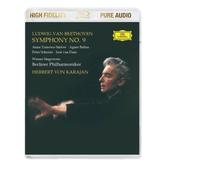 HERBERT VON/BP KARAJAN - SINFONIE 9(PURE AUDIO)BLU-RAY NEW LUDWIG VAN BEETHOVEN