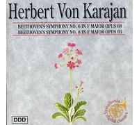 Herbert von Karajan - Beethoven Symphony No.6 & No.8 [UK Import]
