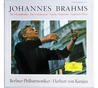 Herbert von Karajan & Berliner Philharmoniker - Die 4 Symphonien · Das Violinkonzert · Die Haydn-Variationen · Ungarische Tänze [6x Vinyl LP]