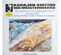 Herbert von Karajan & Berliner Philharmoniker - Karajan-Edition 100 Meisterwerke - Beethoven: Symphonie Nr. 6 'Pastorale' [Vinyl LP] [Schallplatte] [mit Kunstdruck-Beilage]