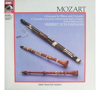 Herbert von Karajan & Berliner Philharmoniker / Karl Leister (Klarinette) / Lothar Koch (Oboe) / Günter Piesk (Fagott) - Mozart: 3 Konzerte für Bläser und Orchester [Vinyl LP] [Schallplatte]