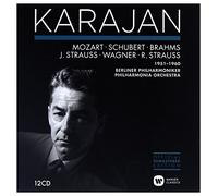 Herbert von Karajan / Berliner Philharmoniker, Philharmonia Orchestra - Mozart, Schubert, Brahms, Strauss, Wagner 1951-1960 (Karajan Official Remastered Edition)