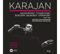 Herbert von Karajan / Berliner Philharmoniker, Philharmonia Orchestra - Mussorgsky, Tchaikovsky, Borodin, Balakirev, Stravinsky 1949-1960 (Karajan Official Remastered Edition)