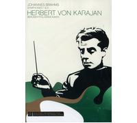 HERBERT VON KARAJAN - BRAHMS: SINFONIEN 1 & 2 DVD NEW BRAHMS,JOHANNES