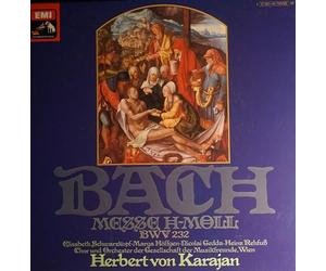 Herbert von Karajan & Chor und Orchester der Musikfreunde Wien / Elisabeth Schwarzkopf / Marga Hoeffgen / Nicolai Gedda / Heinz Rehfuss u.a. - Bach: Messe h-moll BWV 232 [Vinyl Schallplatte] [2 LP Box-Set]