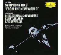 Herbert Von Karajan - Dvorak Symphony No.9, J.Strauss Jr.Die Fledermaus Overture, etc [SHM-CD]