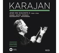 Herbert von Karajan, Gidon Kremer, Anne Sophie Mutter, David Oistrakh, Mstislav Rostropovich, Alexis Weissenberg - Karajan and his Soloists II - Kremer, Mutter, Oistrakh, Rostropovich, Weissenberg 1969-1984 (Karajan Official Remastered Edition)