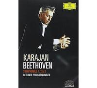 Herbert von Karajan - Karajan conducts Beethoven: Symphonies 1, 2 & 3 [DVD] [2006]